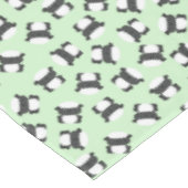 Nappe Fête d'anniversaire de mouton vert (Angle)
