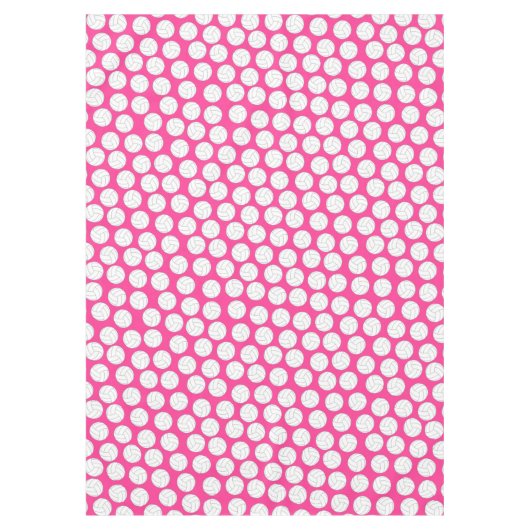 Nappe Fête d'anniversaire de volley-ball (Devant)