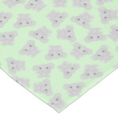 Nappe Fête d'anniversaire des éléphants (Angle)