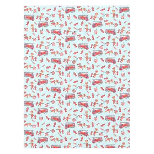 Nappe Fête d'anniversaire des pompiers (Devant)