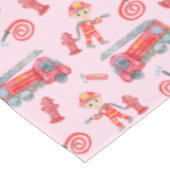 Nappe Fête d'anniversaire des pompiers (Angle)