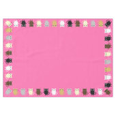 Nappe Fête d'anniversaire du chat (Devant (Horizontal))