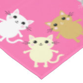 Nappe Fête d'anniversaire du chat (Angle)