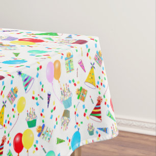 Nappe Fête d'anniversaire Faveurs