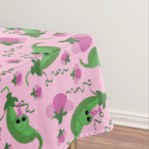 Nappe Fête d'anniversaire mignonne de pois doux ?ère