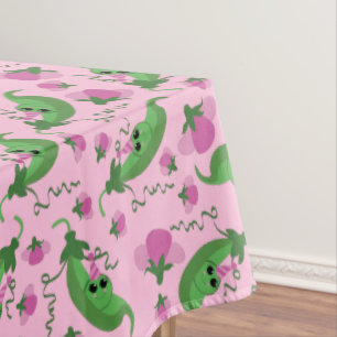 Nappe Fête d'anniversaire mignonne de pois doux ?ère