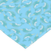 Nappe Fête d'anniversaire Narwhal (Angle)