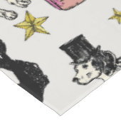 Nappe fête d'anniversaire pour chiens lunettes (Angle)