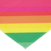 Nappe Fête d'anniversaire Rainbow (Angle)
