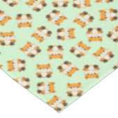 Nappe Fête d'anniversaire renard vert (Angle)