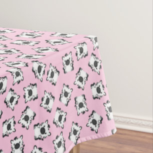 Nappe Fête d'anniversaire Zebra rose