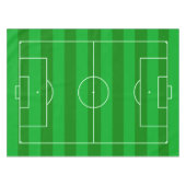 Nappe Fête de foot ou de soccer (Devant (Horizontal))