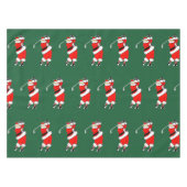 Nappe Fête de golf de Noël (Devant (Horizontal))