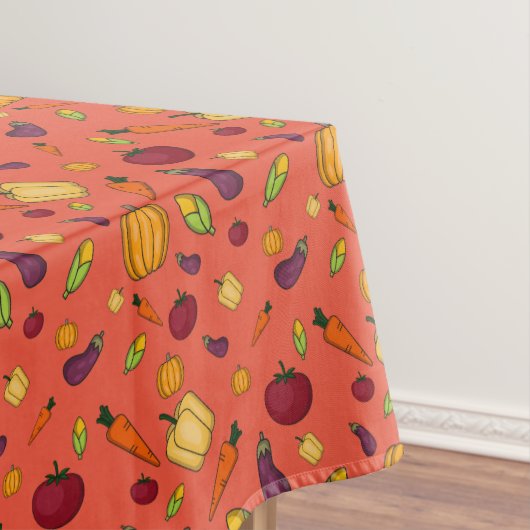 Nappe Fête de grâces famille de légumes orange (In Situ)