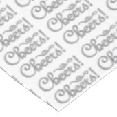 Nappe Fête de Joie Blanc Argent (Angle)