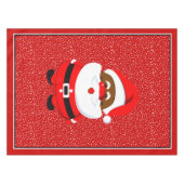 Nappe Fête de Noël afro-américaine (Devant (Horizontal))