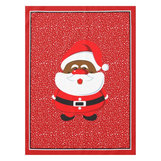 Nappe Fête de Noël afro-américaine (Devant)