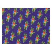 Nappe Fête de Noël Luau Hawaïen Violet (Devant (Horizontal))
