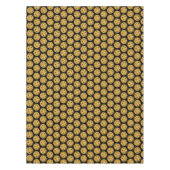 Nappe Fête de Pickleball Mariage Noir Or Enterrement de  (Devant)