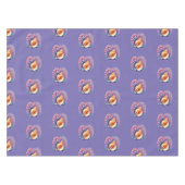 Nappe Fête de plage aux coquillages violets (Devant (Horizontal))