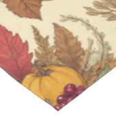 Nappe Fête de récolte de Thanksgiving Red Gold Green Hue (Angle)