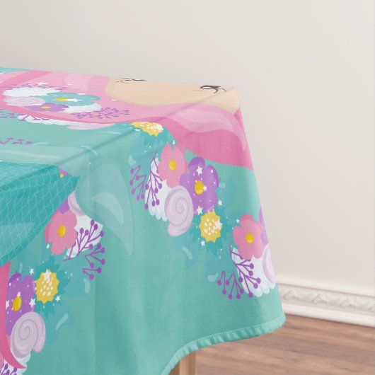 Nappe Fête de sirène bleu (In Situ)