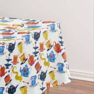 Nappe Fête de thé Whimsical d'hiver Vintage
