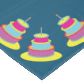 Nappe Fête du gâteau d'anniversaire (Angle)
