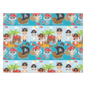 Nappe Fête Pirates Boy Anniversaire (Devant (Horizontal))