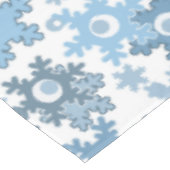 Nappe Fêtes de Noël Fête hiver Flamme de neige brillant (Angle)