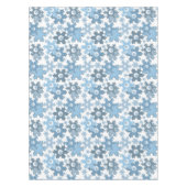 Nappe Fêtes de Noël Fête hiver Flamme de neige brillant (Devant)