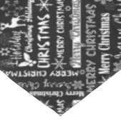 Nappe Fêtes de Noël, motif de Noël (Angle)