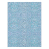 Nappe Feuillage bleu et blanc (Devant)