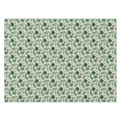 Nappe Feuillage tropical Vert chic & Motif Feuille (Devant (Horizontal))