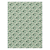 Nappe Feuillage tropical Vert chic & Motif Feuille (Devant)