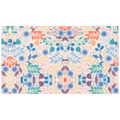 Nappe Feuille coloré Motif de feuillage moderne (Devant (Horizontal))