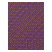 Nappe Feuille d'automne photographique sur la couleur (Devant)