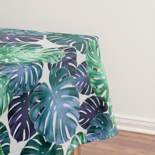 Nappe Feuille de Monstera Tropicale (In Situ)