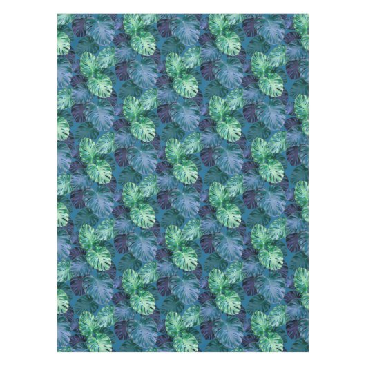 Nappe Feuille de Monstera Tropicale (Devant)