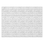 Nappe Feuille de musique Motif noir et blanc (Devant (Horizontal))