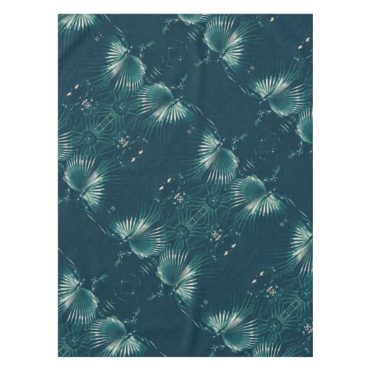 Nappe Feuille de palmier vert pâle (Devant)