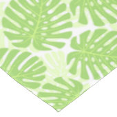 Nappe Feuille de plante tropicale - motif de Monstera (Angle)