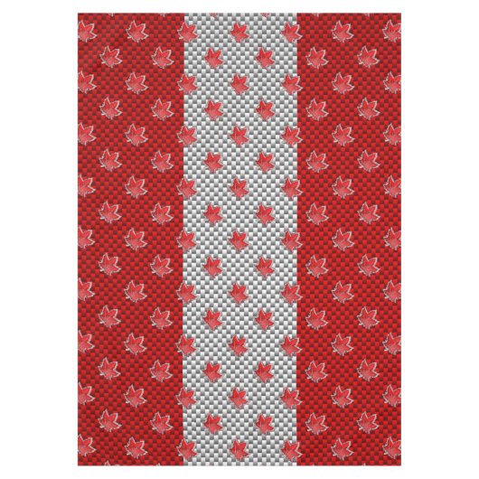 Nappe Feuille d'érable de chrome canadienne sur les styl (Devant)