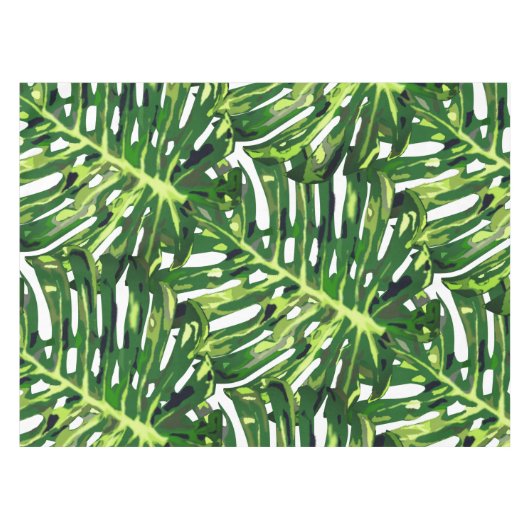 Nappe Feuille Monstera (Devant (Horizontal))