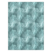 Nappe Feuille tropicale aquarelle vert sarcelle (Devant)