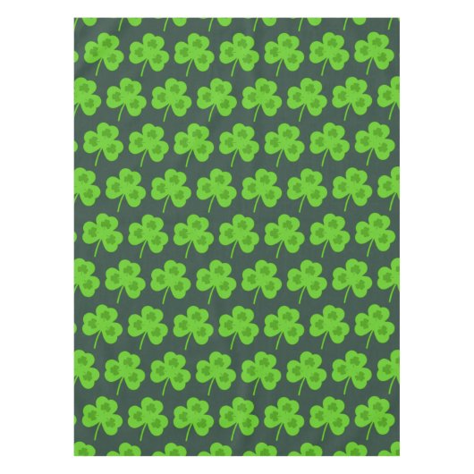 NAPPE FEUILLE VERTE TRÈFLE SAINT PATRICK (Devant)