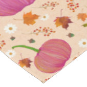 Nappe Feuilles automnales citrouilles (Angle)
