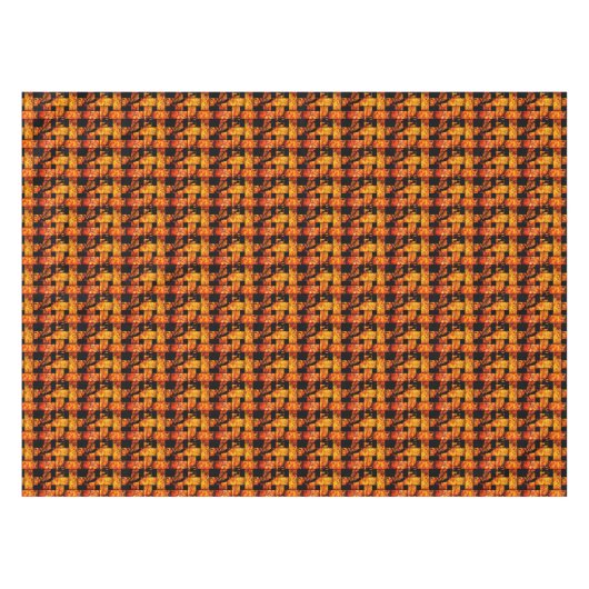 Nappe Feuilles automnales Panier Panier Table (Devant (Horizontal))