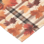Nappe Feuilles automnales Plaid automne (Angle)