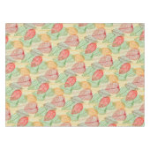Nappe Feuilles Colorées Dans Un Design Moderne (Devant (Horizontal))
